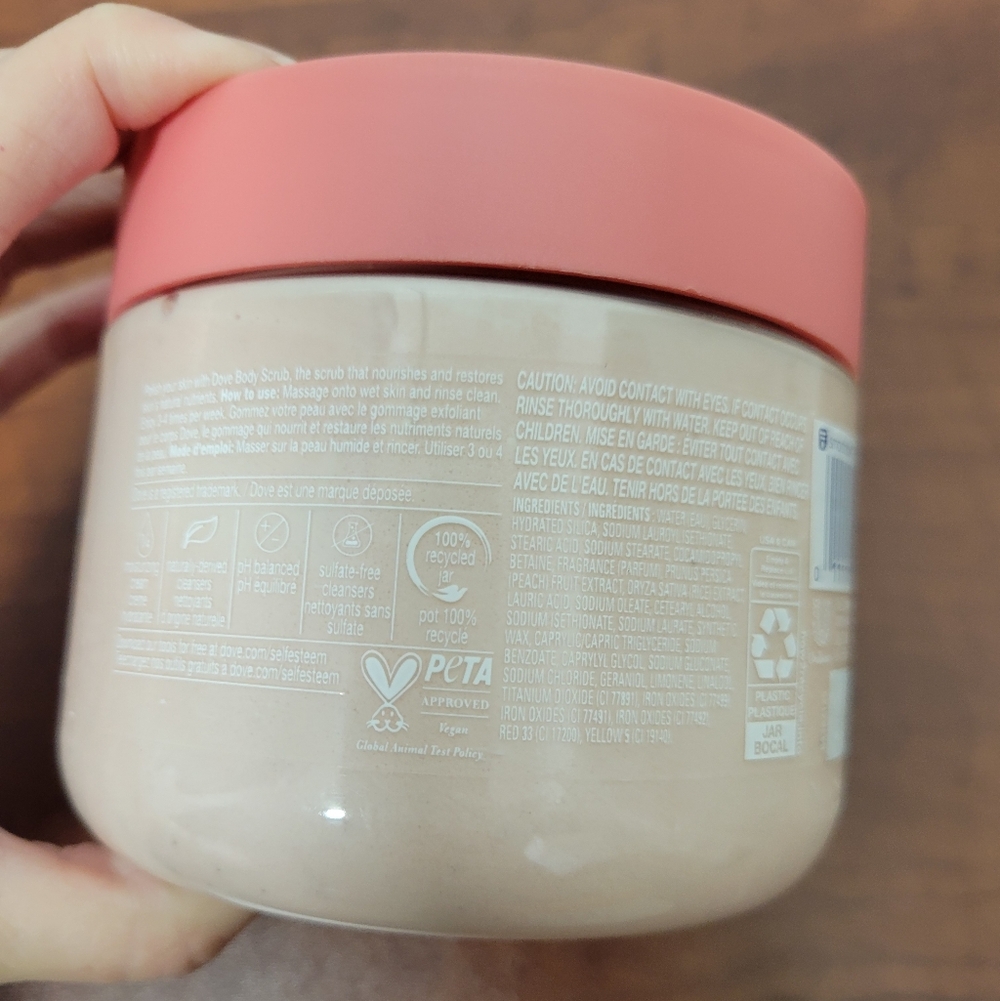 Dove Body Scrub Assorted Scents - Cream, Yellow, Pink - Picture 9 of 10